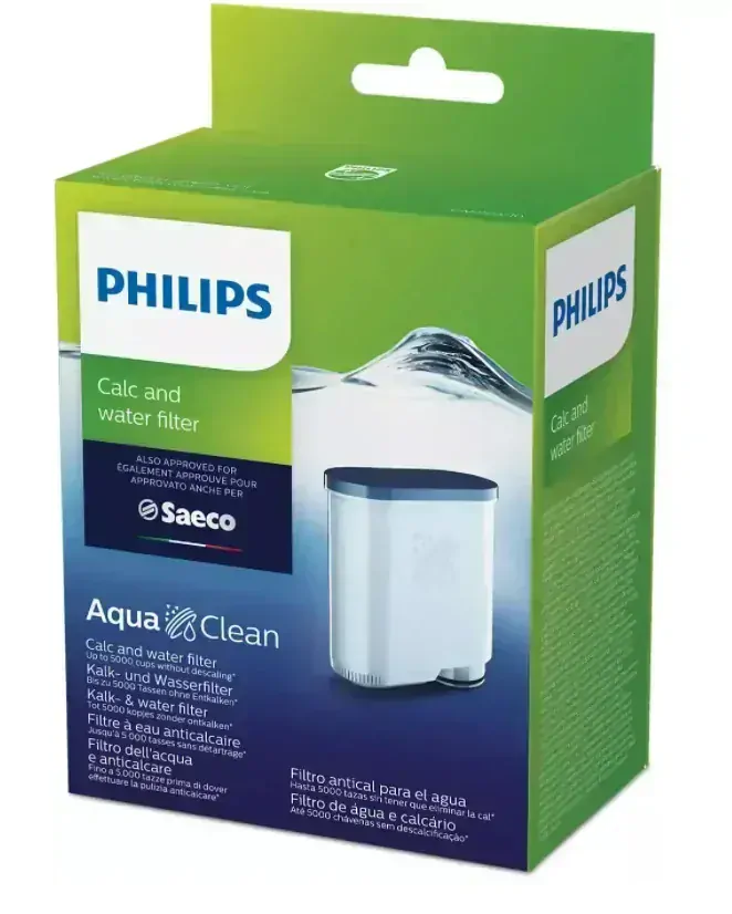 Philips AquaClean CA6903/10 + odvápňovač CA6700/22 – filtr do kávovaru Philips Saeco