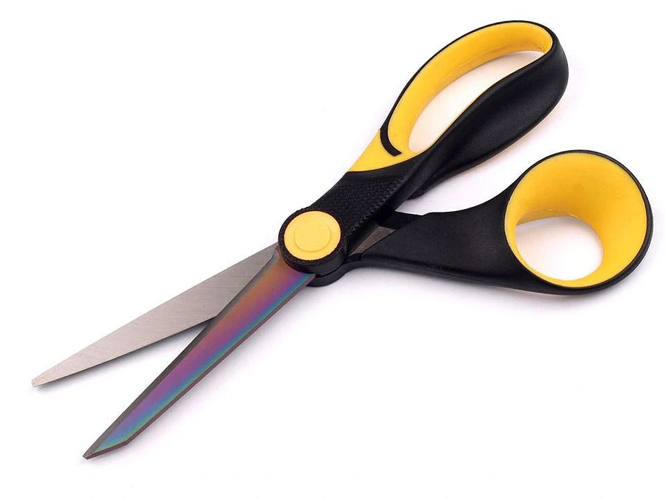 Nůžky 19,5 cm s měkkou rukojetí – na textil a papír