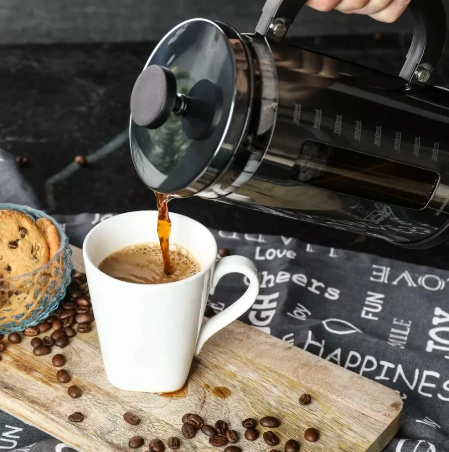 Klausberg KB-7704 – konvice 1l na kávu a čaj - french press 