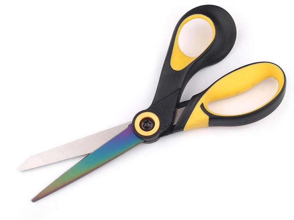 Nůžky 19,5 cm s měkkou rukojetí – na textil a papír