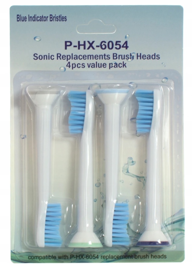 Náhradní zubní kartáček Philips Sonicare P-HX-6054 - sensitive - 4ks