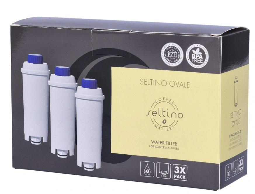 Vodní filtr DeLonghi DLSC002 3 ks (Seltino Ovale, kompatibilní)