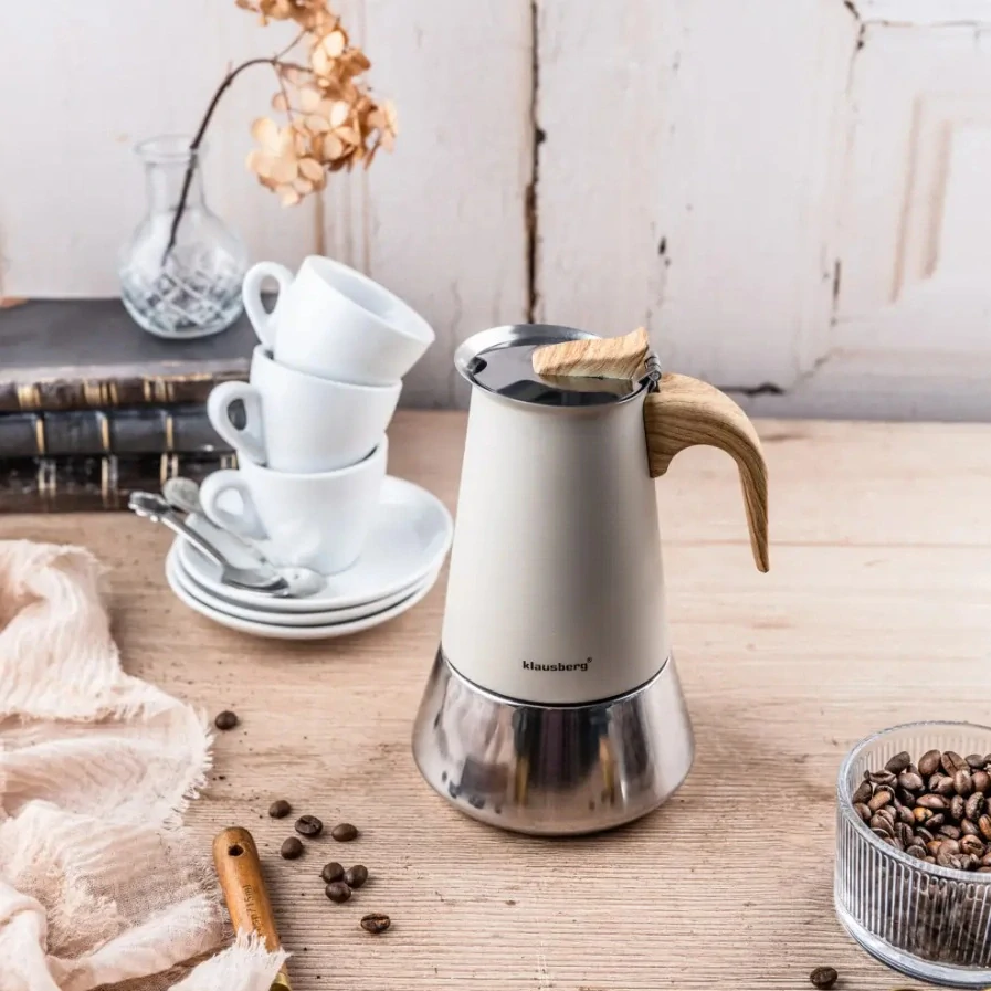 Moka konvice Klausberg KB-7995 300 ml – 6 šálků, na indukci