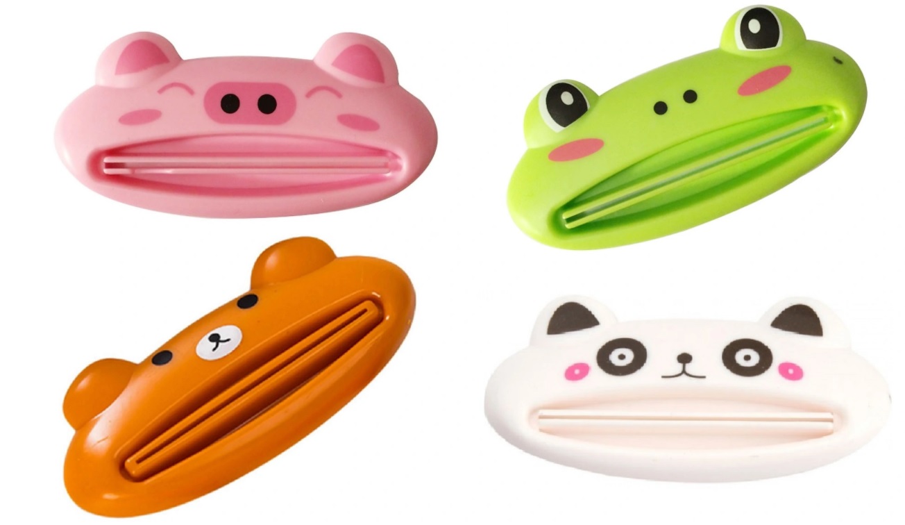 Vymačkávač zubní pasty - medvídek