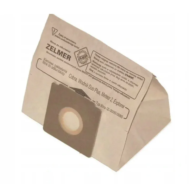 Sáčky Invest 2000.0080 do vysavače ZELMER Cobra, Meteor 2 - 10 ks
