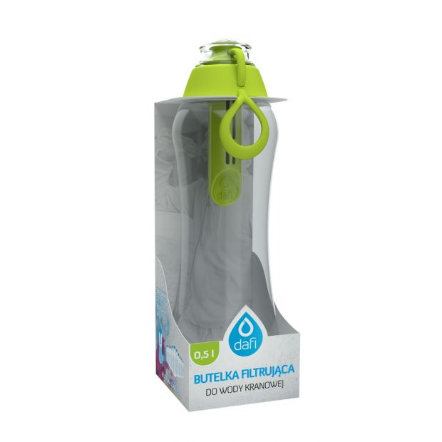 Filtrační láhev Dafi SOFT 0,5 l + 1 ks filtru - limetková