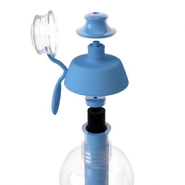 Filtrační láhev Dafi SOFT 0,5 l + 1 ks filtru - modrá