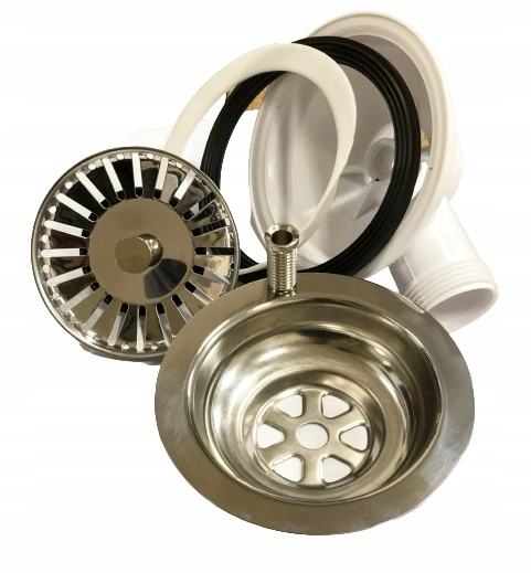 Dřezová výpusť s přepadem FRANKE 1 1/2" odtok + koš