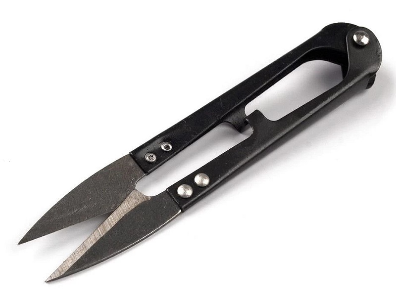 Nůžky cvakačky celokovové barevné - 10,6 cm