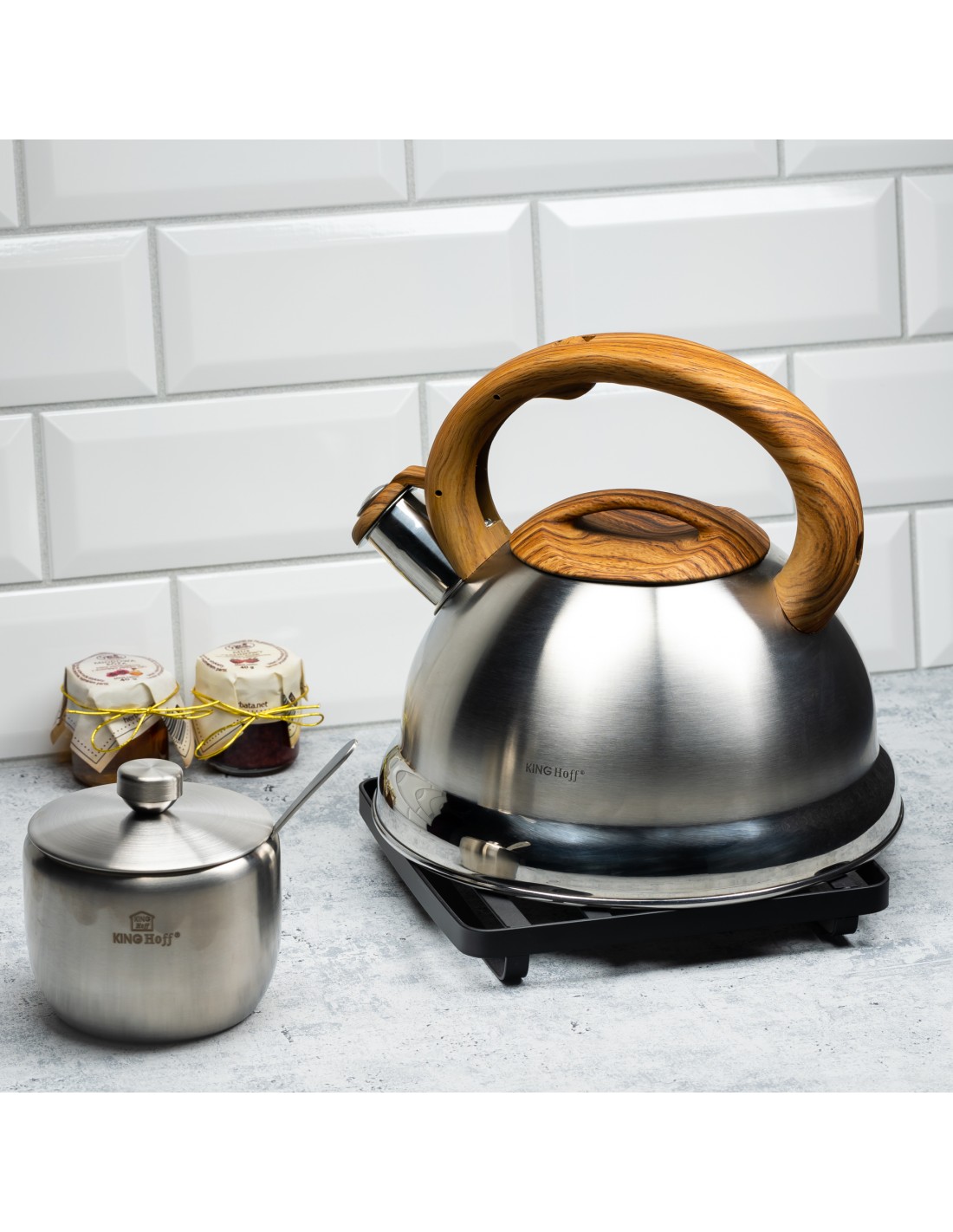 King Hoff konvice na sporák KH-3336 - 3l - nerez