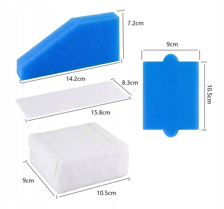 Sada filtrů pro vysavače THOMAS AQUA + PET & FAMILY