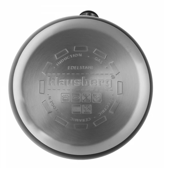 Pískací konvice na indukci Klausberg KB-7368 - 2,7l - černá