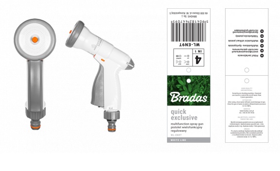 Bradas WL-EN9T - zahradní postřikovací pistole