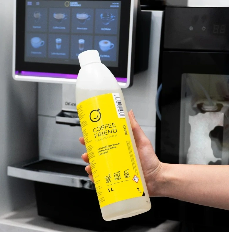 Univerzální odvápňovač Coffee Friend 1 l (pro kávovary a spařovací jednotky)