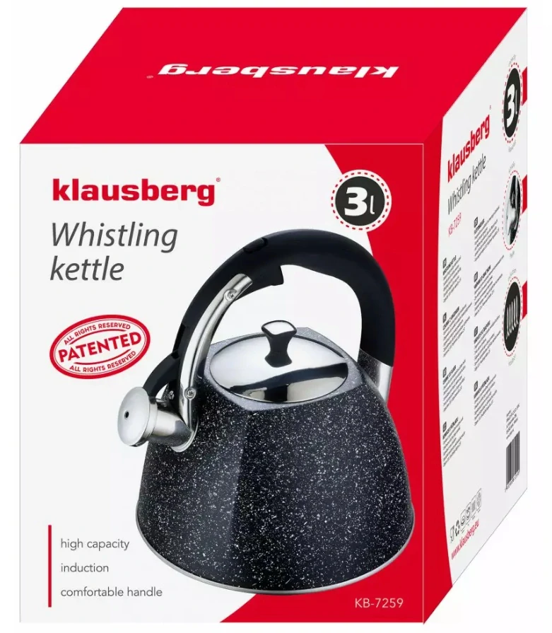 Klausberg konvice na sporák KB-7259 - 3l 