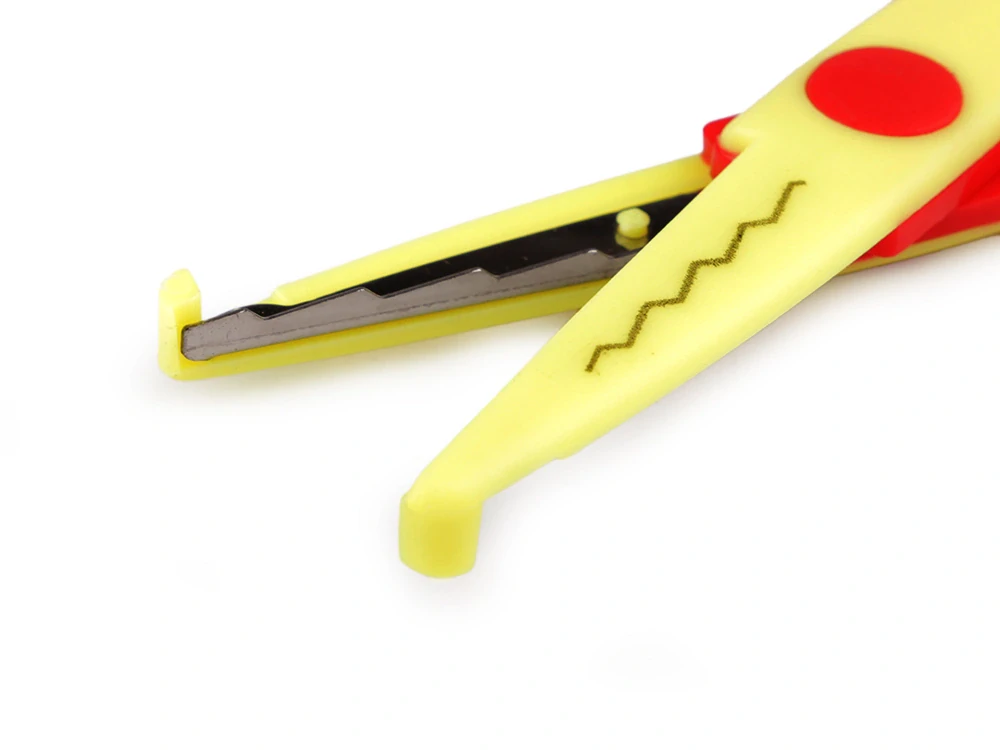 Dětské nůžky kreativní s vlnkou nebo vroubky - 13 cm