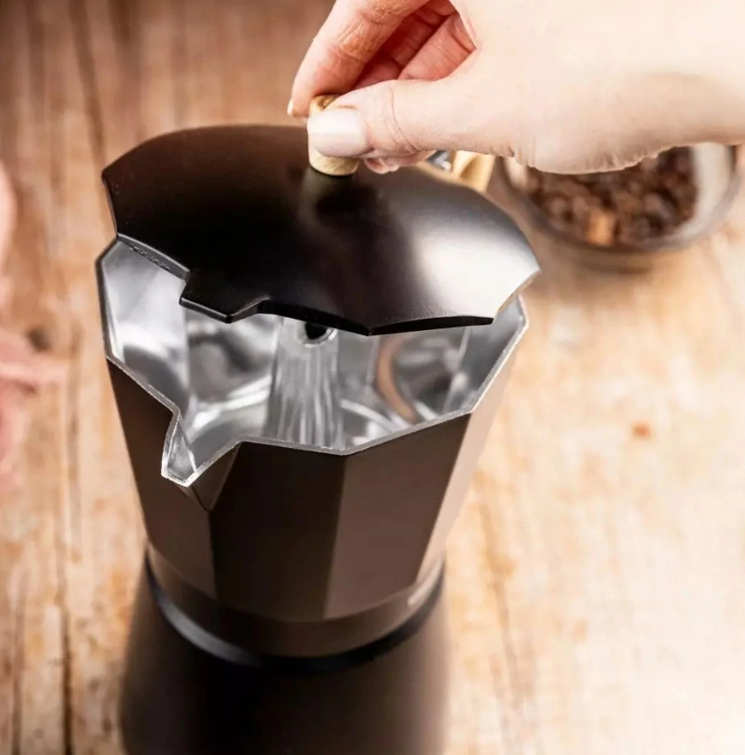 Moka konvice KINGHoff KH-1886 300 ml - 6 šálků, na indukci