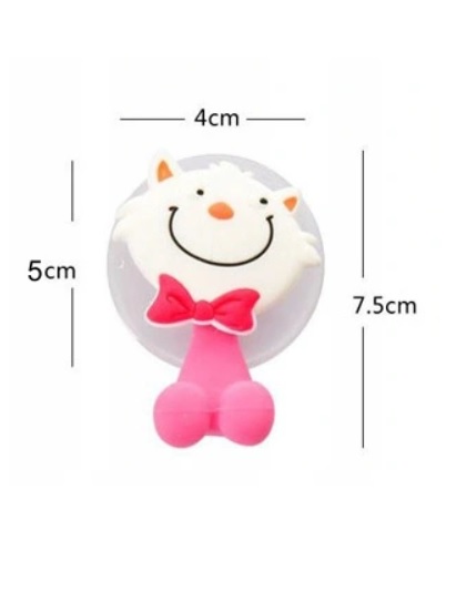 Úchytka na dětský zubní kartáček Sanve - prasátko