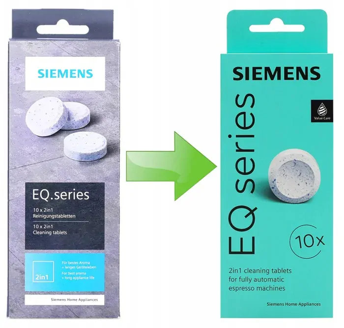 Čisticí tablety Siemens TZ80001B (TZ80001, 10 ks, originální)