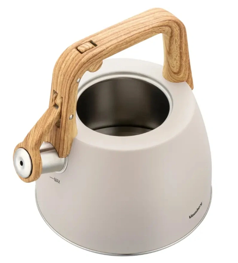 Pískací konvice na indukci Klausberg KB-7917 - 2,5l - béžová