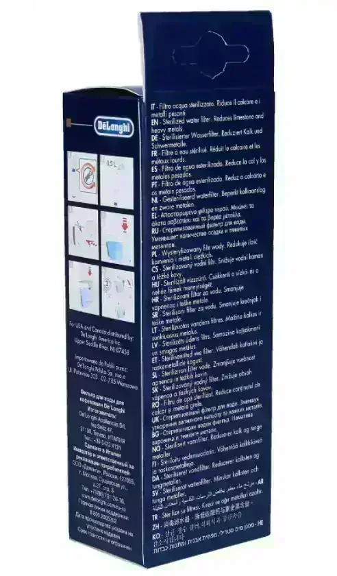 DeLonghi DLSC002 – vodní filtr do kávovaru DeLonghi (ECAM, ESAM, ETAM)