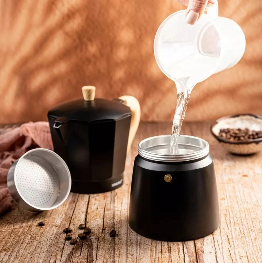 Moka konvice KINGHoff KH-1886 300 ml - 6 šálků, na indukci