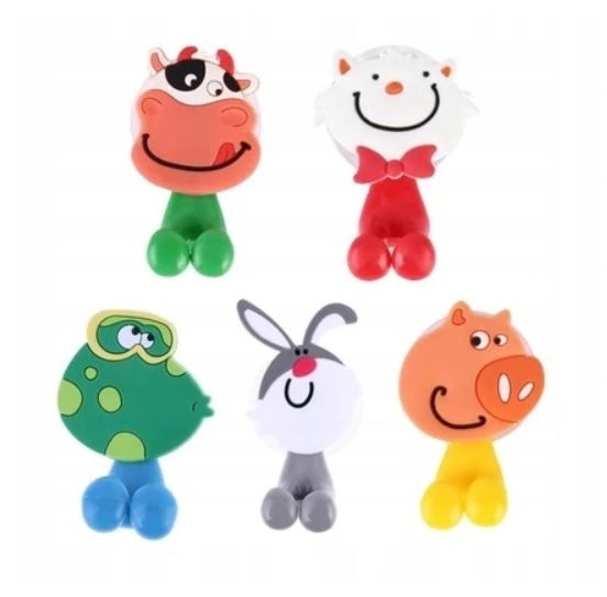 Úchytka na dětský zubní kartáček Sanve - prasátko