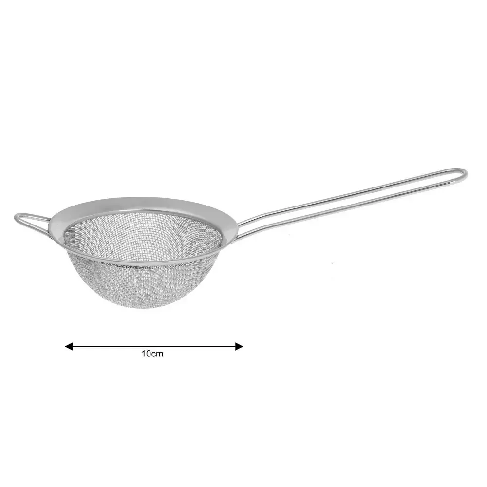 Sada nerezových sítek 3 ks Kinghoff – kuchyňská sítka Ø 10, 14, 18 cm