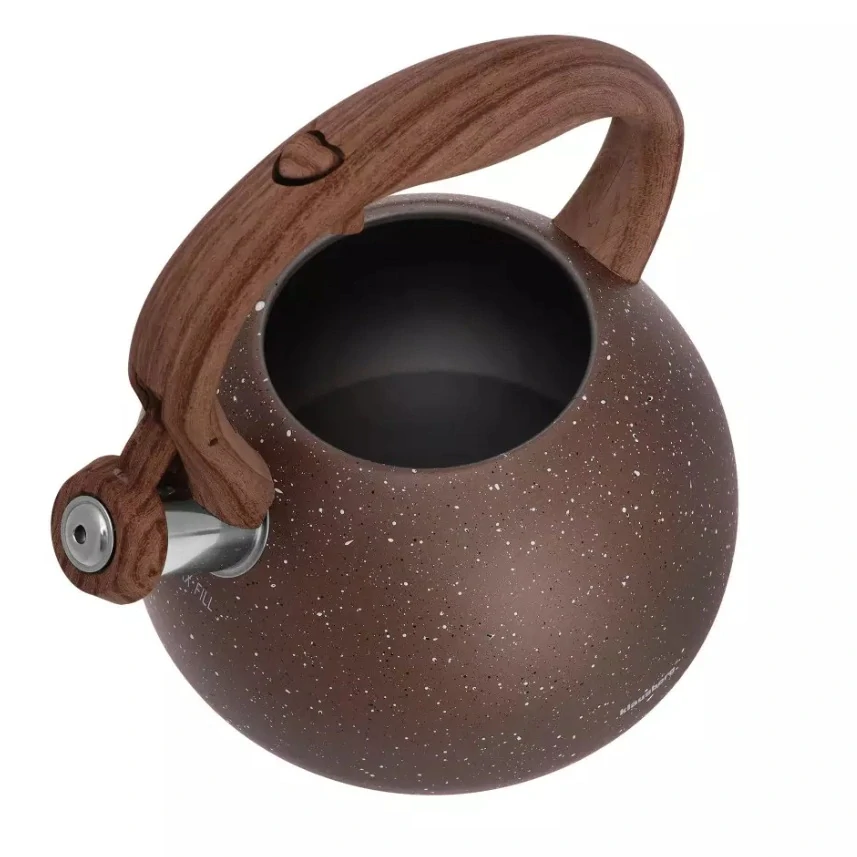 Pískací konvice na sporák Klausberg 2,8 l KB-7510 – hnědý mramor