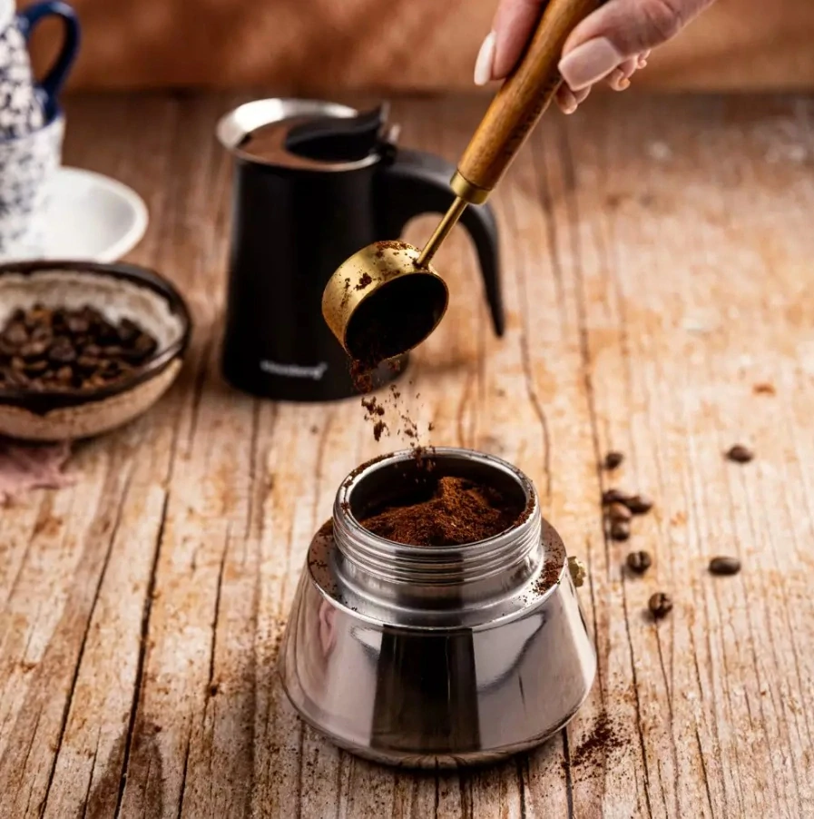 Moka konvice Klausberg KB-7844 200 ml – 4 šálky, na indukci