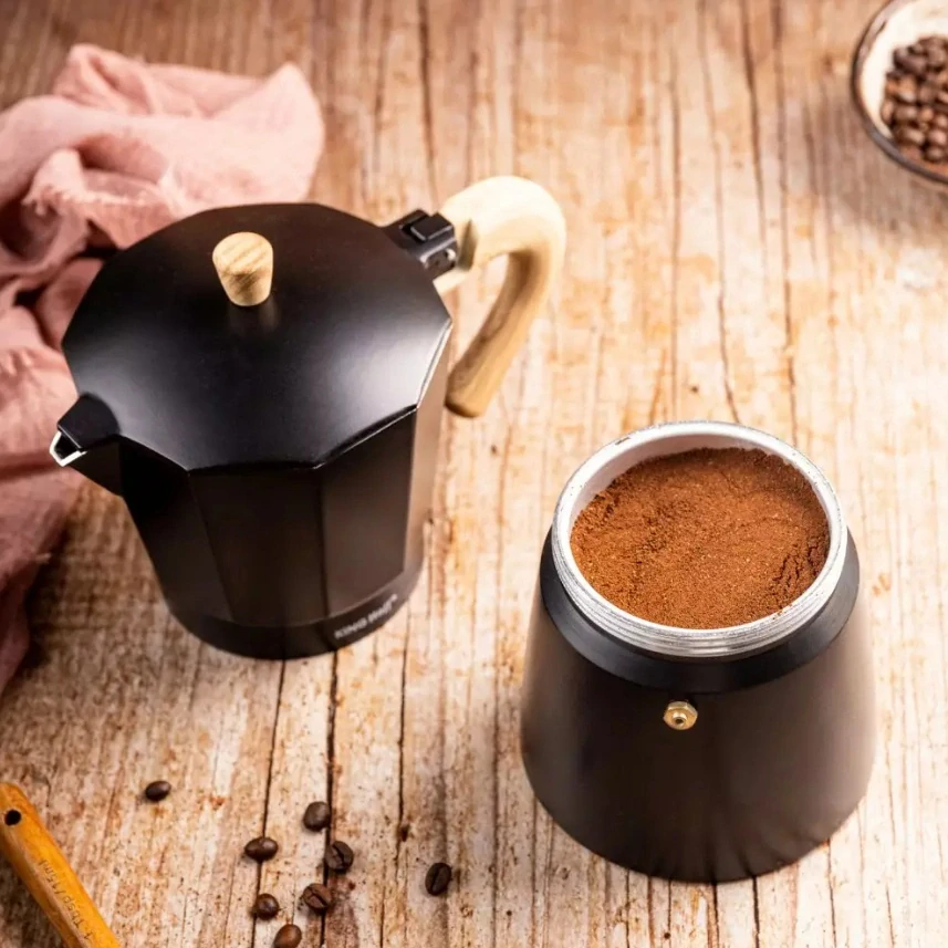 Moka konvice KINGHoff KH-1886 300 ml - 6 šálků, na indukci
