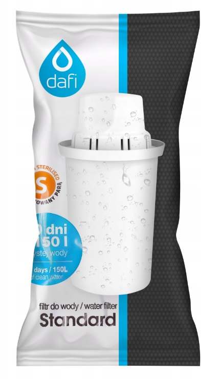 Dafi Crystal classic 2 l - bílá + filtr zdarma