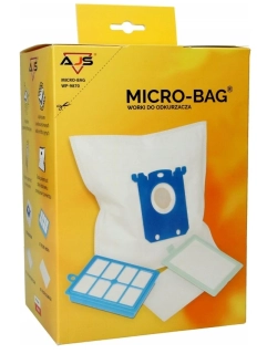 AJS Micro S-BAG - sáčky pro vysavače Electrolux, AEG, Philips - 10 ks + 3x filtr