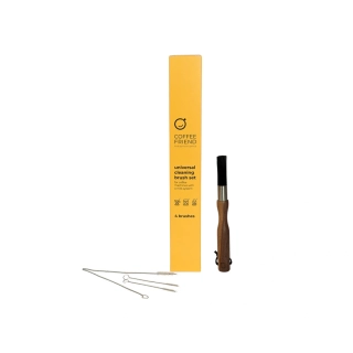 Coffee Friend – univerzální čisticí sada kartáčků (4 ks) pro kávovary