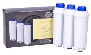 Vodní filtr DeLonghi DLSC002 3 ks (Seltino Ovale, kompatibilní)