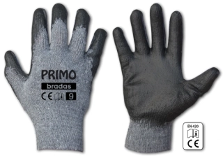 BRADAS PRIMO – ochranné pracovní latexové rukavice, vel. 10