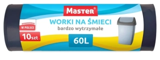 Master 60L - 10ks - sáčky do odpadkového koše 