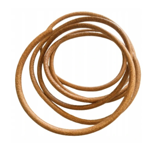 Kulatý kožený řemen pro šicí stroje 6mm/1,92m