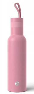 Termoska DAFI Thermal Bottle 0,5 l – růžová nerezová láhev na teplé i studené nápoje