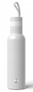 Termoska DAFI Thermal Bottle 0,5 l – bílá nerezová láhev na teplé i studené nápoje
