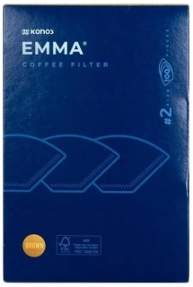 Kávové filtry Konos Emma č.2 pro překapávače - 100 ks
