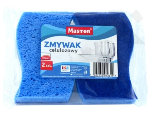 Master - 2 ks - celulózové houbičky na nádobí 