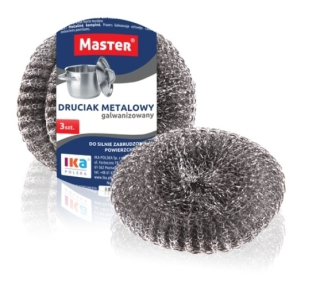 Master - 3 ks - drátěnka kovová 