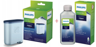 Philips AquaClean CA6903/10 + odvápňovač CA6700/22 – filtr do kávovaru Philips Saeco