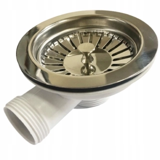 Dřezová výpusť s přepadem FRANKE 1 1/2" odtok + koš