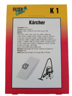 Sáčky K-1 do vysavače Kärcher WD3 - 3 ks