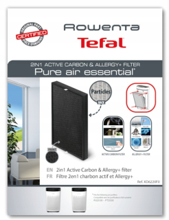 Tefal XD6220F0 pro PU253 - filtr s aktivním uhlím 