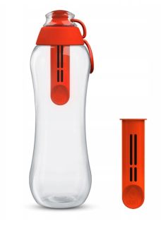 Filtrační láhev Dafi SOFT 0,5 l + 2 ks filtru - červená
