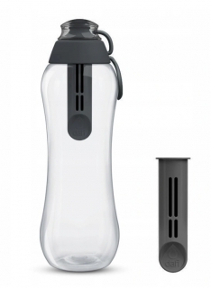 Filtrační láhev Dafi SOFT 0,5 l + 2 ks filtru - černá