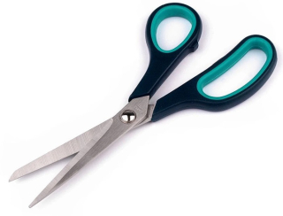 Nůžky tyrkysové - 22 cm